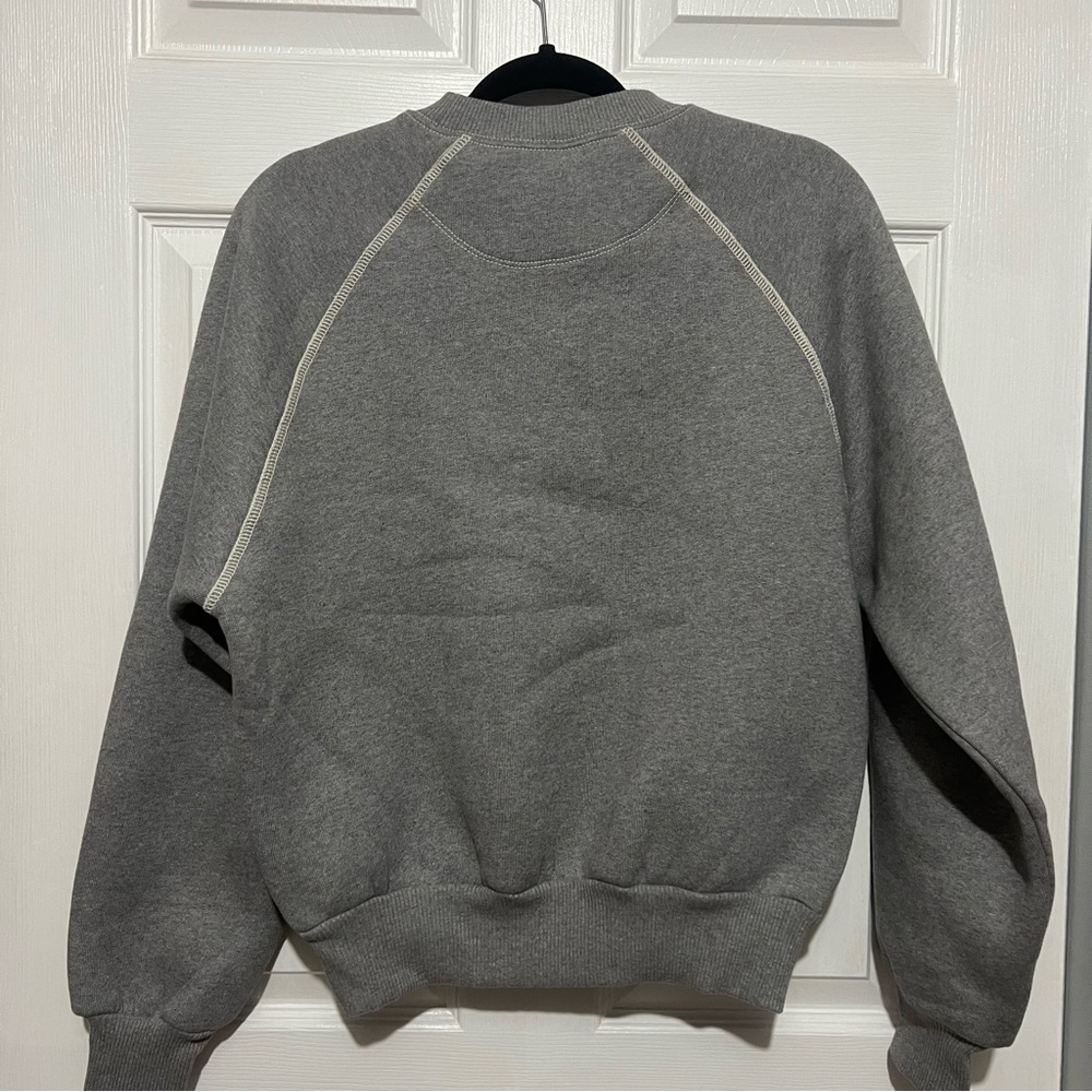 💗 *NEW* Limited Edition- Gray Coach Women Sweater with Glitter Dinosaur Design - Picture 9 of 13